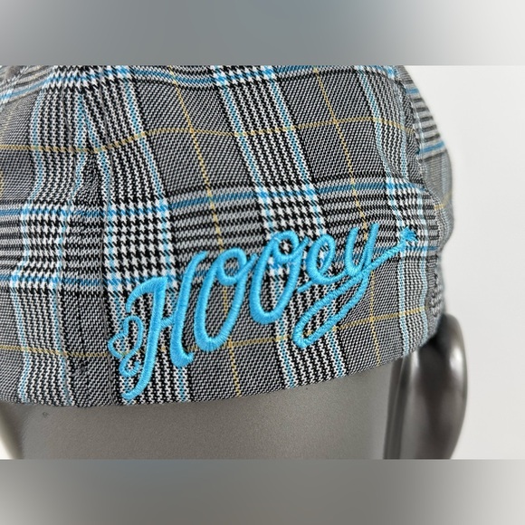 HOOey Plaid Baseball Hat/Cap, Embroidered Logo, Unisex Size S/M - Picture 7 of 11